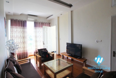Apartment with lake view for rent in Tran Vu st, Ba Dinh district 